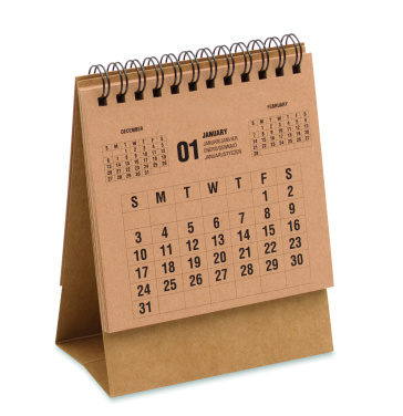 Logo trade firmakingi pilt: 4-aastane lauakalender