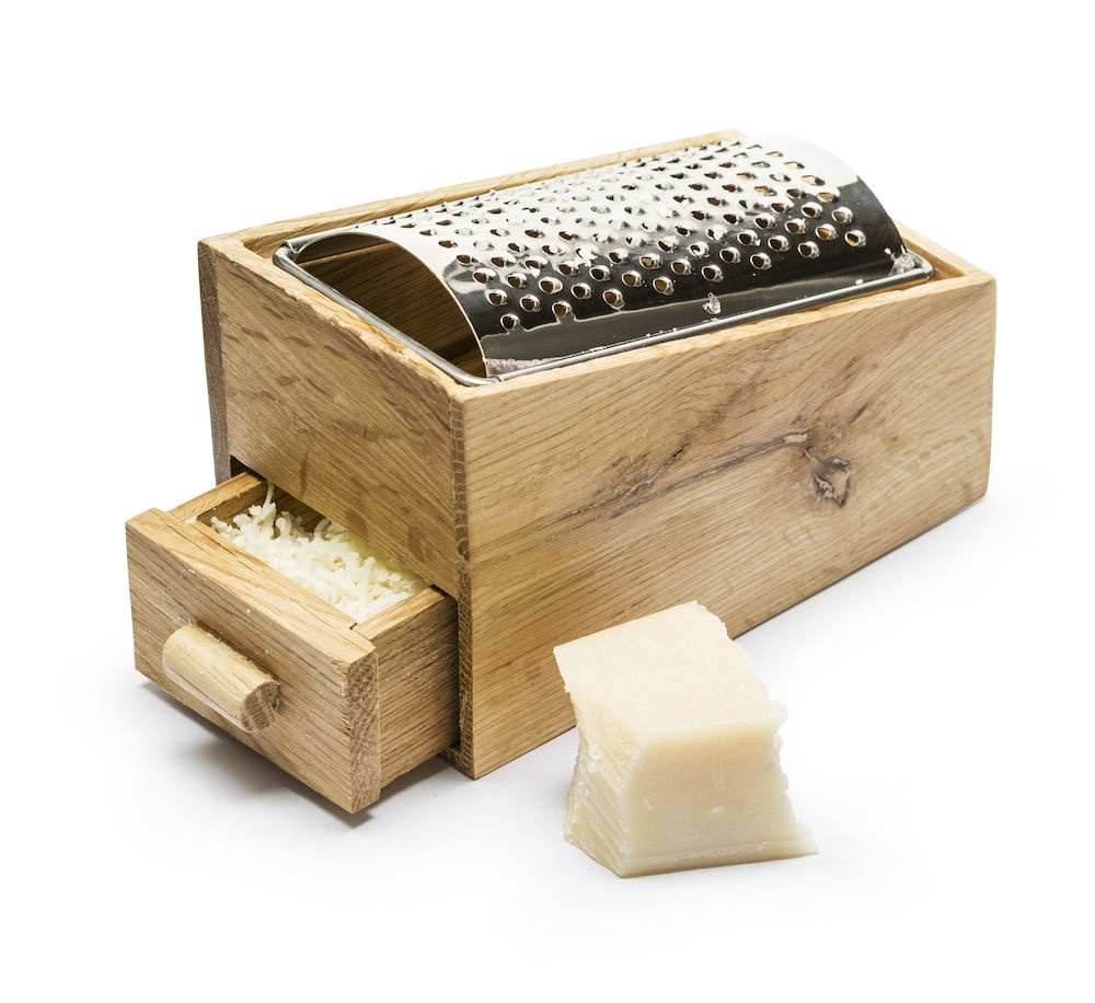 Logo trade liikelahjat mainoslahjat kuva: Sagaform oak cheese grating box