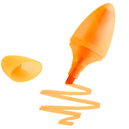 Logo trade liikelahja mainoslahja tuotekuva: Marker, oranž