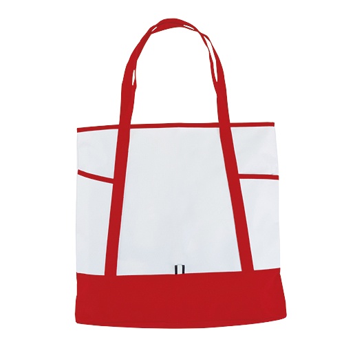 Logo trade liikelahjat tuotekuva: P-600D multifunktsionaalne kott, punane