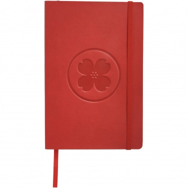 Logotrade mainoslahja tuotekuva: Classic Soft Cover Muistikirja, punainen