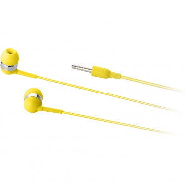 Logotrade mainostuote tuotekuva: Sargas-kuulokkeet, keltainen