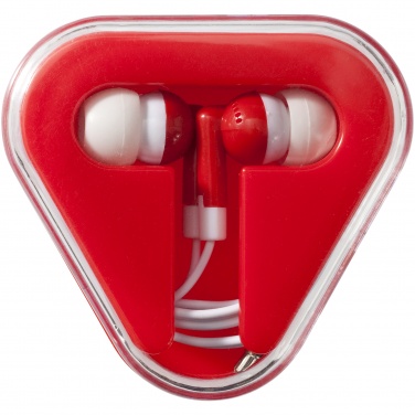 Logo trade liikelahja mainoslahja tuotekuva: Rebel-kuulokkeet, punainen