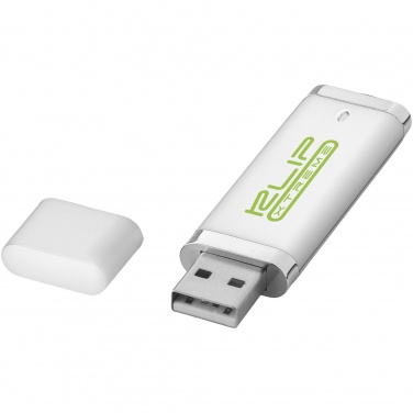Logotrade mainoslahjat ja liikelahjat tuotekuva: Litteä USB-muistitikku, 2 GB