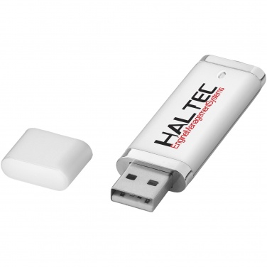 Logotrade liikelahjat mainoslahjat tuotekuva: Litteä USB-muistitikku, 4 GB