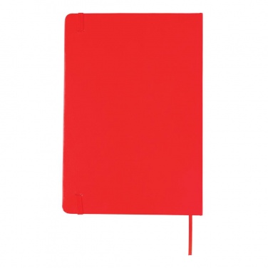 Logotrade mainostuotet kuva: A5 märkmik & LED järjehoidja, punane