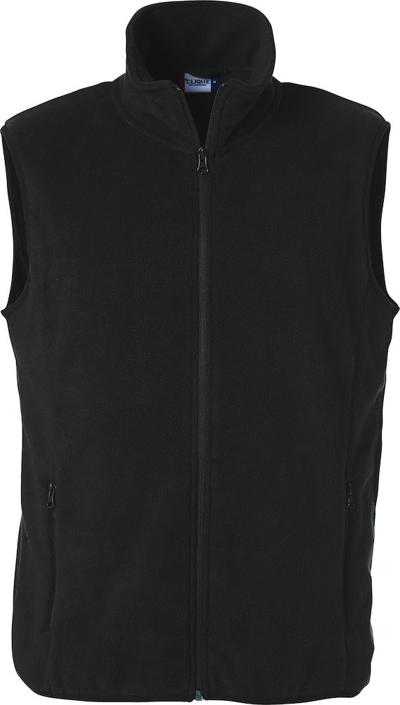 Logotrade mainoslahja tuotekuva: Basic Polar Fleece Vest, musta