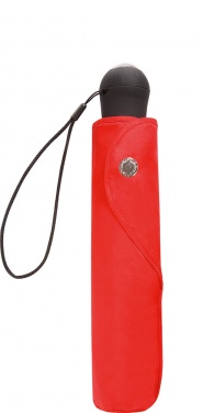 Logotrade liikelahjat kuva: Helkuräärisega Safebrella® LED minivihmavari 5171, punane
