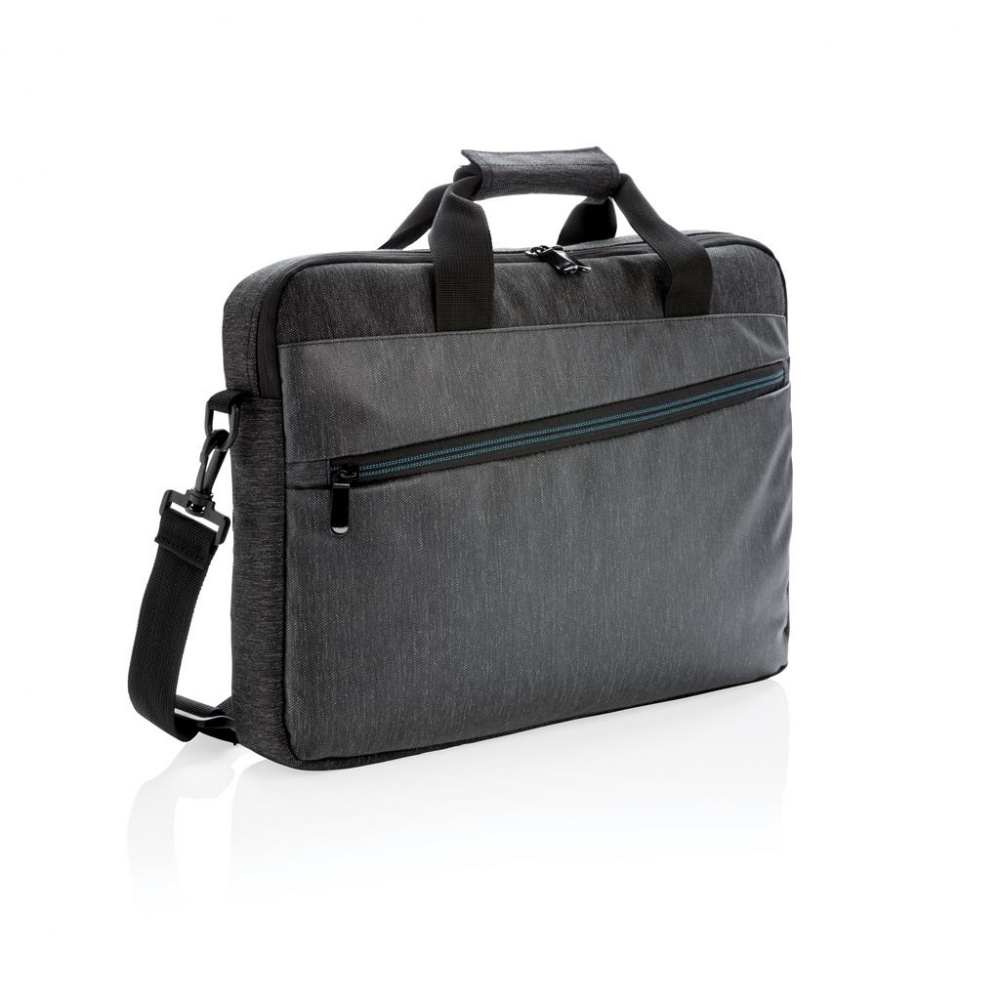 Logotrade mainostuote tuotekuva: Firmakingitus: 900D laptop bag PVC free, black