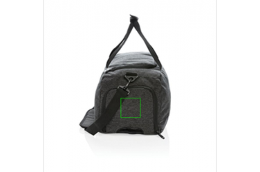 Logo trade liikelahja mainoslahja tuotekuva: Reklaamtoode: 900D weekend/sports bag PVC free, black