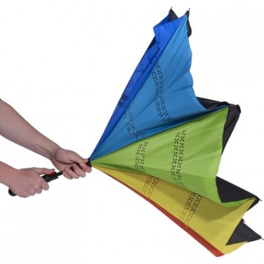 Logo trade liikelahjat tuotekuva: Käännettävä automaattinen sateenvarjo AX, värillinen