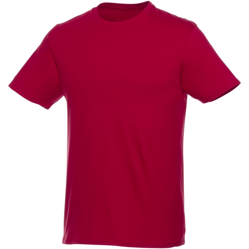 Logotrade mainoslahja ja liikelahja kuva: Heros-t-paita, lyhyet hihat, unisex, punainen