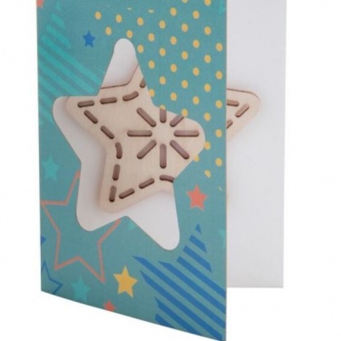 Logo trade mainoslahjat tuotekuva: CreaX Christmas card, star