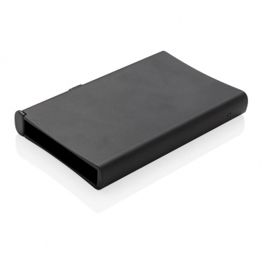 Logo trade mainoslahja kuva: Meene: Standard aluminium RFID cardholder, black