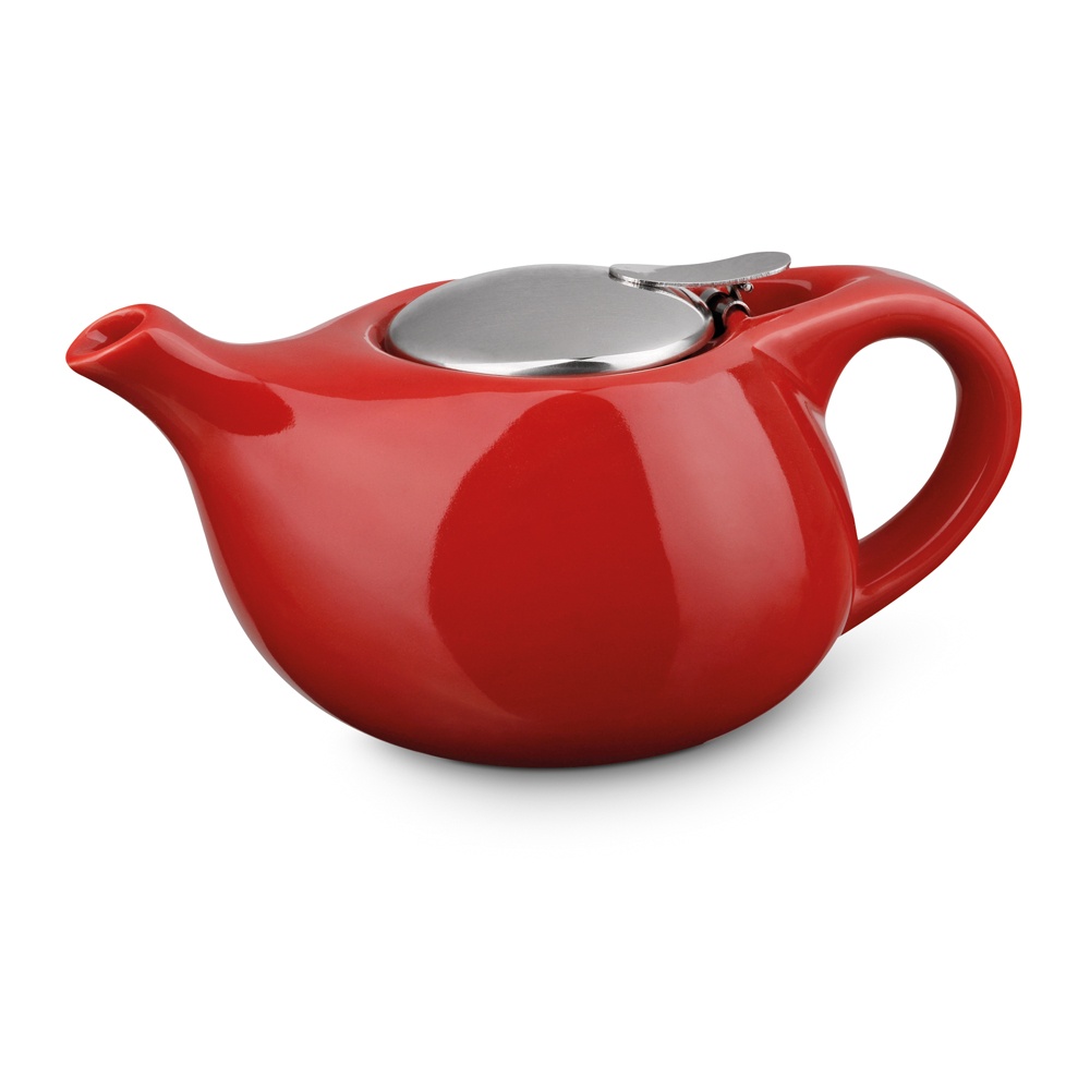 Logotrade mainoslahja tuotekuva: Keraamiline teekann, punane