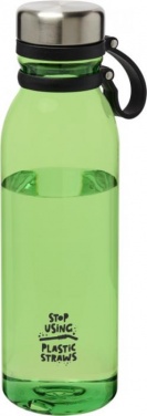Logo trade liikelahja mainoslahja tuotekuva: 800 ml:n Darya Tritan™ -juomapullo, vihreä