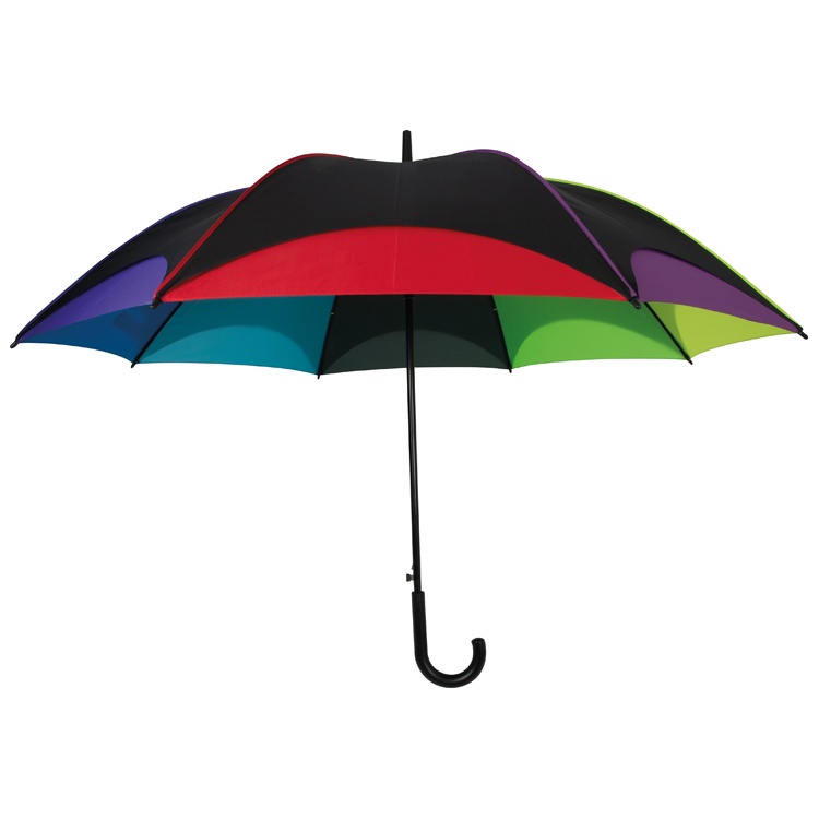 Logo trade liikelahja mainoslahja tuotekuva: Vikerkaarevärviline vihmavari, värviline
