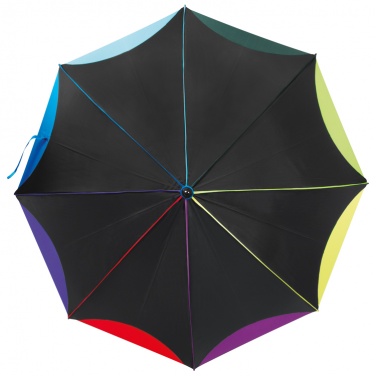 Logo trade liikelahjat tuotekuva: Vikerkaarevärviline vihmavari, värviline