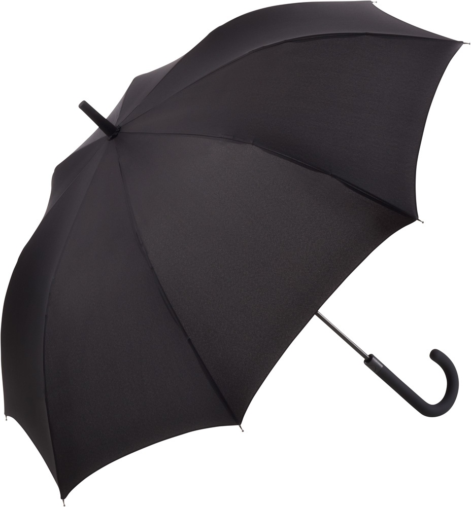 Logo trade mainostuotet tuotekuva: Myrskynkestävä sateenvarjo AC FARE®, musta