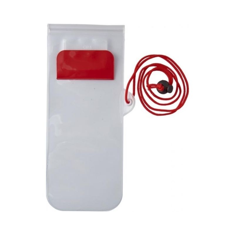 Logotrade mainoslahja tuotekuva: Mambo vedenpitävä pussi, punainen