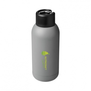 Logotrade mainoslahjat kuva: Brea 375 ml:n kuparinvärinen eristetty juomapullo, harmaa