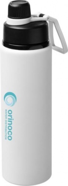 Logotrade liikelahjat mainoslahjat tuotekuva: 800 ml Kivu-juomapullo, valkoinen