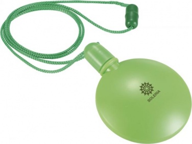 Logo trade mainoslahjat ja liikelahjat kuva: Blubber pyöreä saippuakuplapullo, vihreä