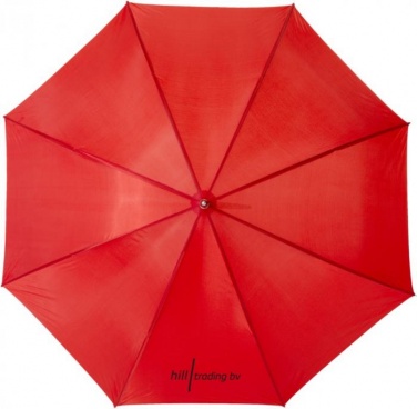 Logo trade mainoslahja kuva: 30" Karl golf sateenvarjo, punainen