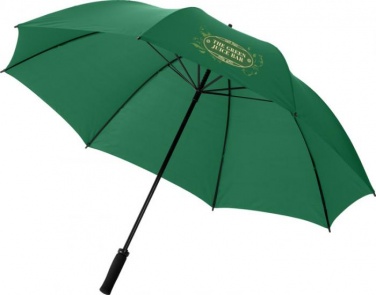 Logo trade liikelahjat tuotekuva: 30” Yfke-golfsateenvarjo EVA-kahvalla, metsänvihreä