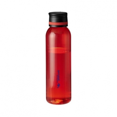 Logotrade mainoslahja tuotekuva: Apollo 740 ml:n Tritan™ -juomapullo, punainen