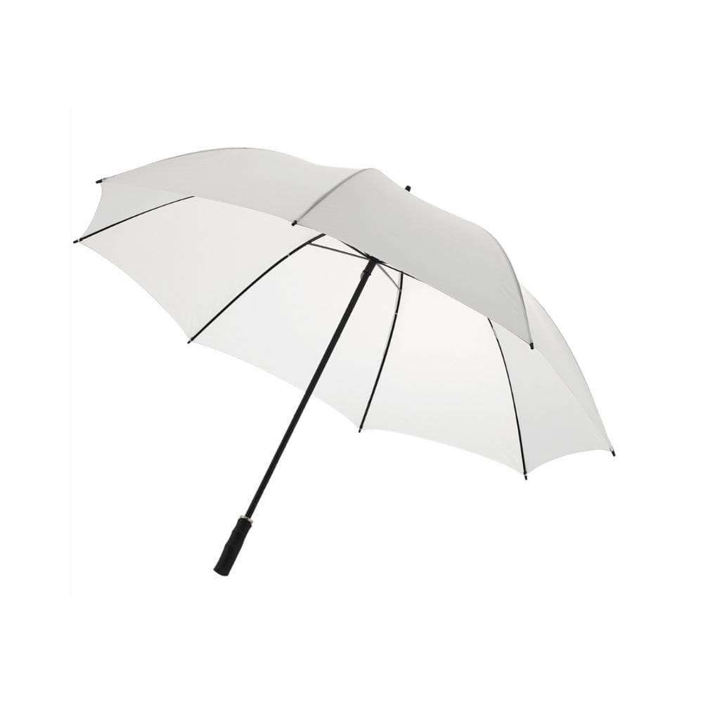 Logo trade liikelahja mainoslahja tuotekuva: 30" Zeke golf sateenvarjo, valkoinen