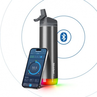 Logotrade mainoslahja tuotekuva: HidrateSpark® PRO 600 ml älykäs vesipullo - juomapullo.