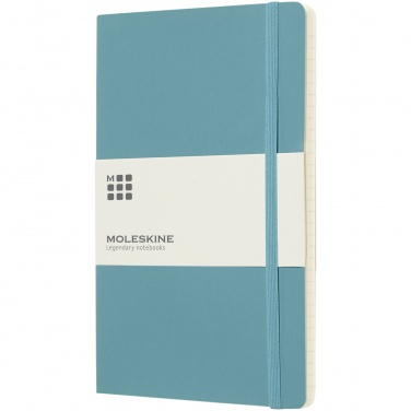 Logotrade liikelahjat mainoslahjat tuotekuva: Moleskine Classic L -muistikirja, pehmeäkantinen - viiva