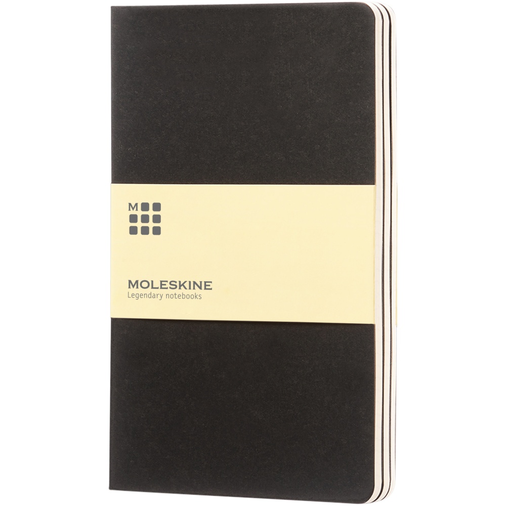 Logotrade mainostuote tuotekuva: Moleskine Cahier Journal-muistivihko, L-koko - ruutu