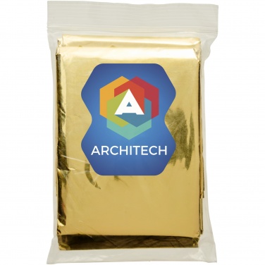 Logo trade liikelahjat mainoslahjat kuva: Frederik-hätäpeite, kaksitoiminen