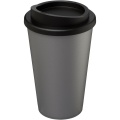 Americano® 350 ml eristetty muki, Hopea / tasainen musta