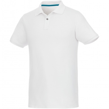 Logotrade mainostuotet kuva: Beryl short sleeve men's organic recycled polo