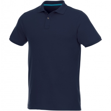 Logotrade mainoslahjat kuva: Beryl short sleeve men's organic recycled polo