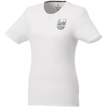 Logo trade mainoslahja kuva: Balfour short sleeve women's organic t-shirt