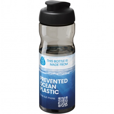 Logotrade mainostuotet kuva: H2O Active® Eco Base 650 ml -urheilujuomapullo läppäkannella