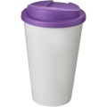 Americano® 350 ml muki, läikyttämätön kansi , Valkoinen/violetti