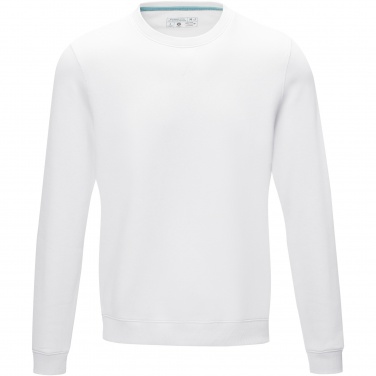 Logo trade mainostuotet tuotekuva: Jasper men’s organic recycled crewneck sweater