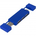 Mulan Kaksois USB 2.0 -hubi, Kuninkaallinen sininen