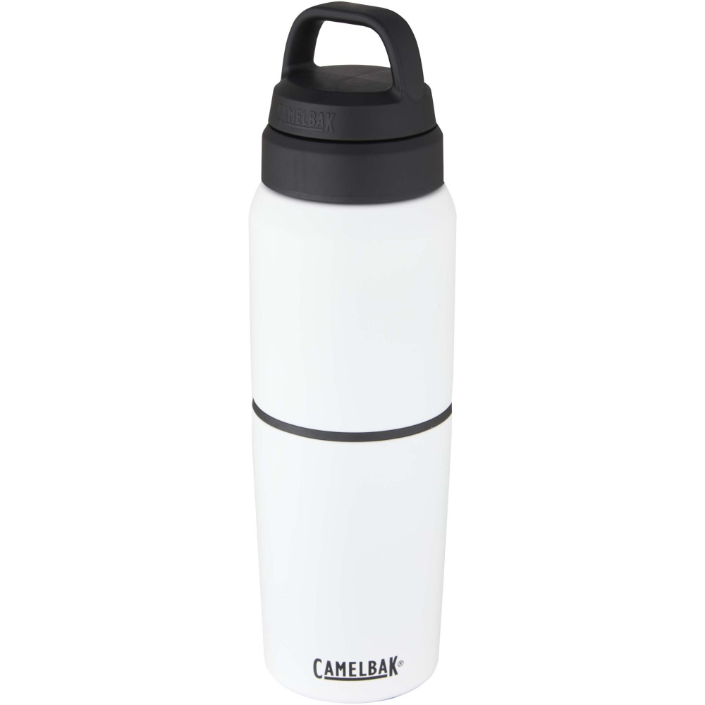 Logo trade mainoslahjat ja liikelahjat kuva: CamelBak® MultiBev ruostumattomasta teräksestä valmistettu 500 ml:n tyhjiöeristetty pullo ja 350 ml:n kuppi