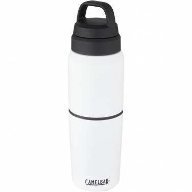 Logotrade mainoslahjat ja liikelahjat tuotekuva: CamelBak® MultiBev ruostumattomasta teräksestä valmistettu 500 ml:n tyhjiöeristetty pullo ja 350 ml:n kuppi