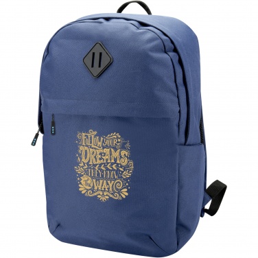 Logotrade liikelahja mainoslahja kuva: REPREVE® Our Ocean™ Commuter 15” GRS RPET reppu kannettavalle, 19 litraa