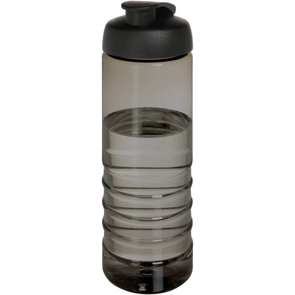 Logotrade mainostuotet kuva: H2O Active® Eco Treble 750 ml:n juomapullo flip lid -kannella