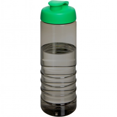 Logo trade liikelahja kuva: H2O Active® Eco Treble 750 ml:n juomapullo flip lid -kannella