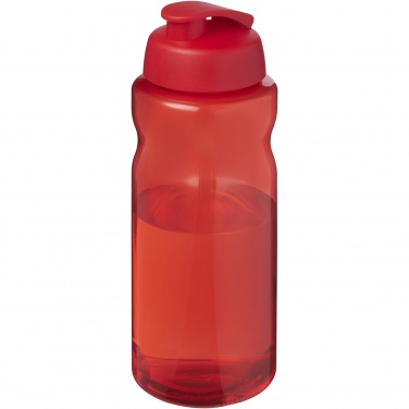 Logotrade liikelahja tuotekuva: H2O Active® Eco Big Base 1 litran urheilujuomapullo flip lid -kannella