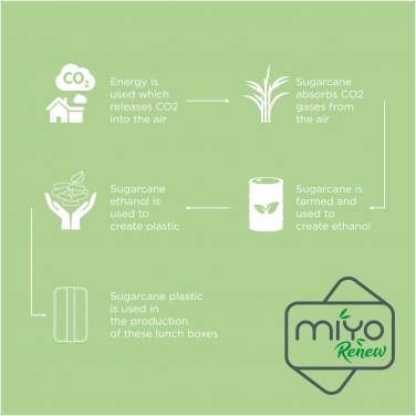 Logotrade mainostuotet kuva: MIYO Renew yksikerroksinen lounasrasia